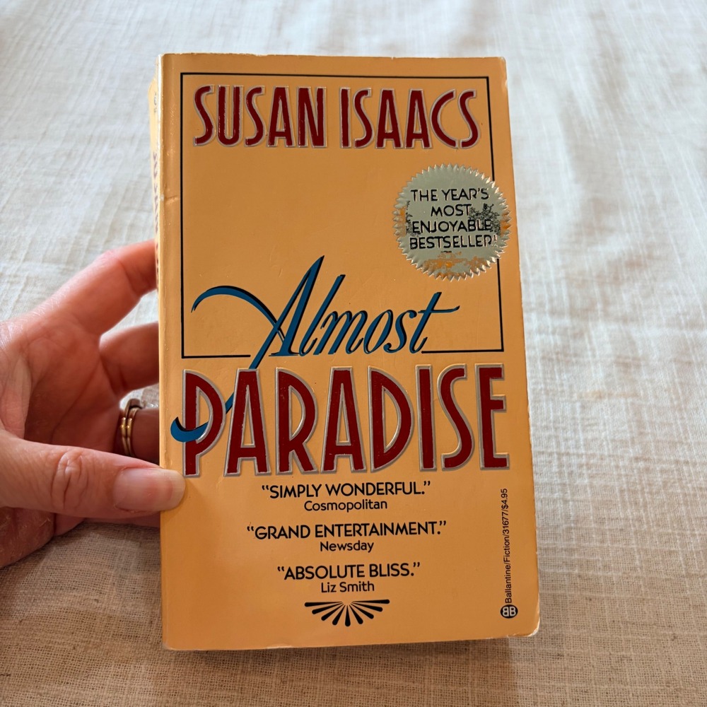 Almost Paradise by Susan Isaacs 1985 Vintage Mass Market Paperback Fiction NYT